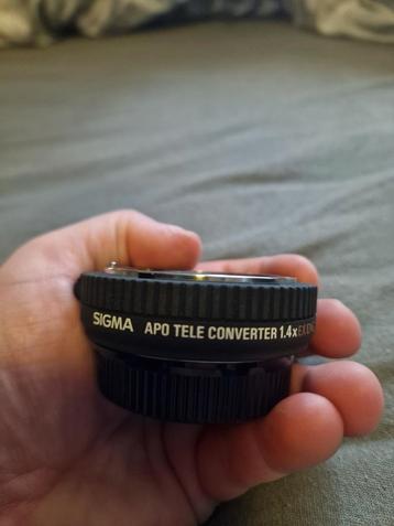 Sigma APO TELE CONVERTER 1.4x EX DG voor NIKON F beschikbaar voor biedingen