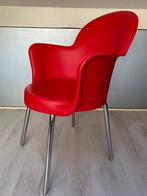 Rode kuipstoel, Huis en Inrichting, Stoelen, Ophalen, Kuip, Zo goed als nieuw, Eén