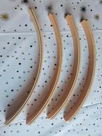 4 Houten kwartet kaartenhouders, Ophalen of Verzenden, Zo goed als nieuw, Kwartet(ten)