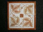 Art nouveau tegels 4-pas, Ophalen of Verzenden