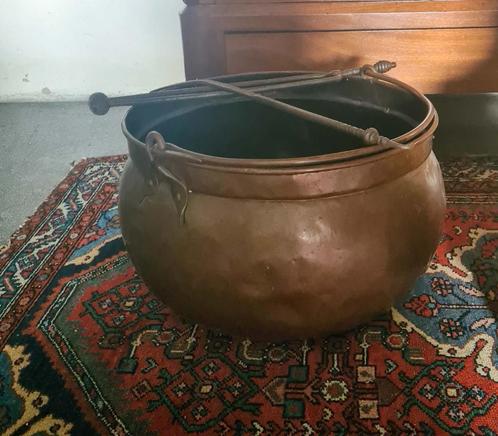 Koperen ketel 18e eeuw, Antiek en Kunst, Antiek | Koper en Brons, Koper, Ophalen