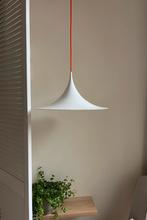 Vintage Semi pendel (38cm) - Fog & Mørup - Deens design lamp, Ophalen of Verzenden, Zo goed als nieuw, Minder dan 50 cm