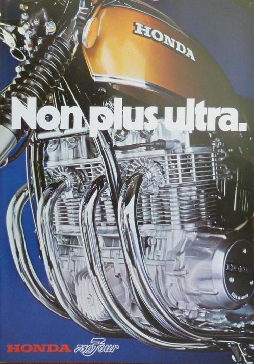 Folder HONDA CB 750 Four Non plus ultra 1969, Motoren, Handleidingen en Instructieboekjes, Honda, Ophalen of Verzenden