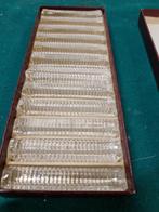 Messenleggers kristal vintage 12 stuks, Ophalen of Verzenden, 'T Olde Gre-j, Info@toldegrej.nl, Endepoelstraat 20f Didam