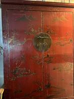 Chinese ingelegde kast, Antiek en Kunst, Ophalen of Verzenden