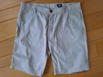 H&M bermuda kaki zand maat 31 - als nieuw - beschikbaar voor biedingen