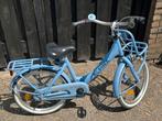Alpina meisjesfiets 18” - lichtblauw met frozen bel, Fietsen en Brommers, Fietsen | Meisjes, Ophalen, Gebruikt, Alpina, Handrem