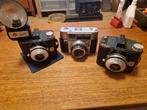 Vintage Camera's Agfa Clack & Optima, Ophalen of Verzenden, Gebruikt, Compact, Overige Merken