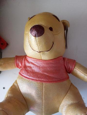 Glitter Winnie de Poeh Knuffel beschikbaar voor biedingen