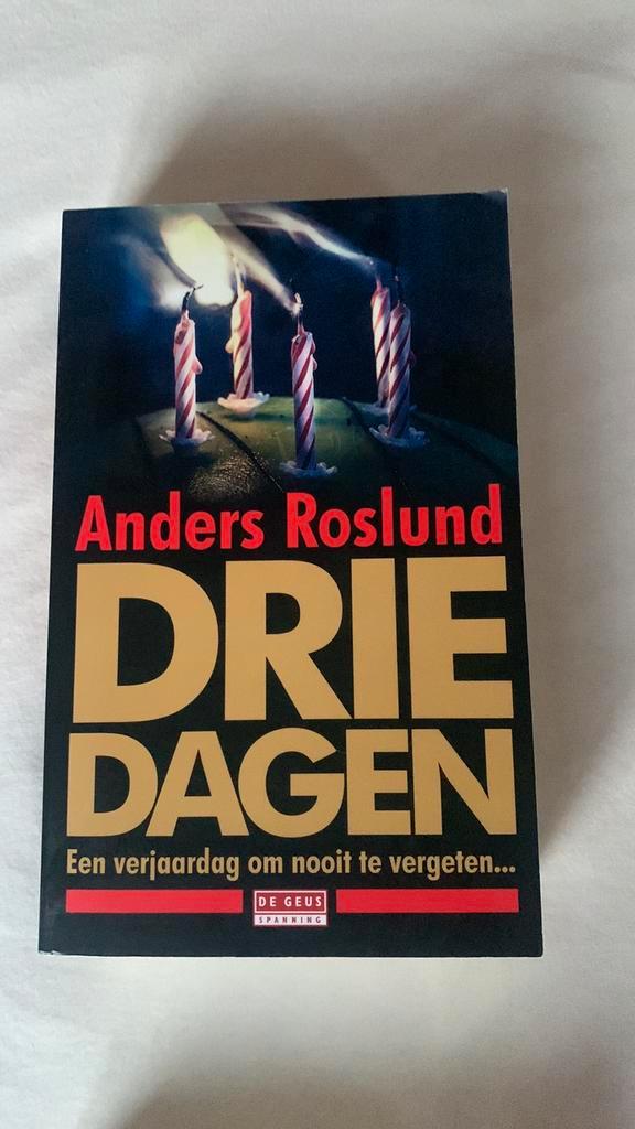 Anders Roslund - Drie dagen, Boeken, Thrillers, Zo goed als nieuw, Nederland, Ophalen of Verzenden