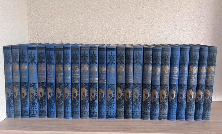 Collectie Jules Verne - Nederlandstalig - Sciencefiction, Boeken, Science fiction, Gelezen, Ophalen of Verzenden