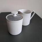 Arzberg Cannelee Athena melkkan en suikerpot, vintage design, Ophalen of Verzenden