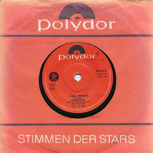 1888 Springwater - I will return (1971), Cd's en Dvd's, Vinyl Singles, Gebruikt, Single, Pop, 7 inch, Ophalen of Verzenden