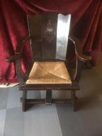 Antieke kasteel stoel, Antiek en Kunst, Antiek | Meubels | Stoelen en Banken, Ophalen of Verzenden
