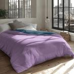 Dekbed wasbaar midnight blue lila 240/200, Blauw, Ophalen of Verzenden, Deken of Dekbed, Nieuw