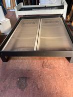Te koop klus Auping Auronde  160 x200   Metalic zwart, Ophalen of Verzenden, Huis en Inrichting