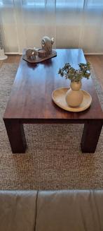 Teakhouten Salontafel Koloniaal, Huis en Inrichting, Tafels | Salontafels, 100 tot 150 cm, Koloniaal, Teakhout, Zo goed als nieuw