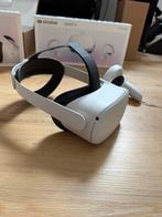 Oculus Quest 2 + Elite Strap + Link Cable, Spelcomputers en Games, Virtual Reality, Ophalen of Verzenden, Zo goed als nieuw, Overige platformen