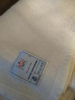 260-240 vintage wollen deken AeBe creme Zuiver scheerwol, Huis en Inrichting, Woonaccessoires | Plaids en Woondekens, Ophalen of Verzenden