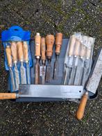 Partij beitels en vijlen, Antiek en Kunst, Antiek | Gereedschap en Instrumenten, Ophalen of Verzenden