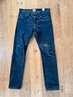 Big E selvedge denim., Kleding | Heren, Spijkerbroeken en Jeans, Ophalen of Verzenden, Zo goed als nieuw, Blauw, W32 (confectie 46) of kleiner