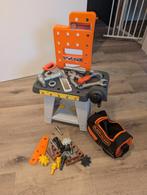 Speelgoed werkbank van Werckmann met Smoby werkkoffer, Ophalen of Verzenden, Zo goed als nieuw