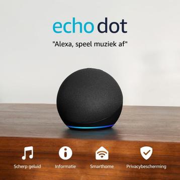 Splinternieuw: Amazon Echo Dot (5e generatie) smart speaker! beschikbaar voor biedingen