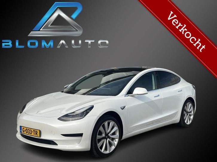Tesla Model 3 RANGE PLUS AUTOPILOT PERFORMANCE VELG MARGE!, Auto's, Tesla, Bedrijf, Te koop, Model 3, ABS, Adaptive Cruise Control