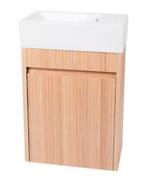 Nieuw Toiletmeubel met Wasbak - In Verpakking!, Huis en Inrichting, Badkamer | Badkamermeubels, Ophalen, Minder dan 50 cm, Nieuw