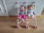 Babyborn buggy duo buggy tweeling, Ophalen of Verzenden, Zo goed als nieuw, Babypop