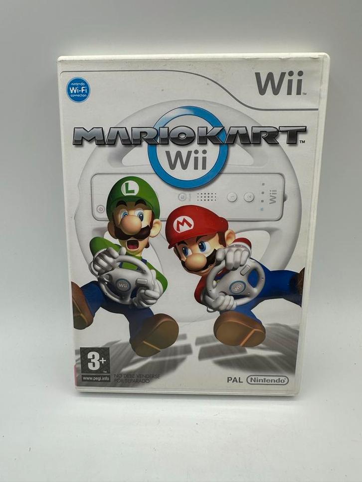 Mario Kart - Nintendo Wii - Compleet!, Spelcomputers en Games, Games | Nintendo Wii, Gebruikt, Racen en Vliegen, 3 spelers of meer