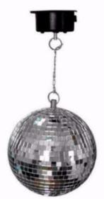 Spiegelbol met motor 30cm 007-T, Muziek en Instrumenten, Licht en Laser, ., Discobol, Nieuw, Ophalen of Verzenden