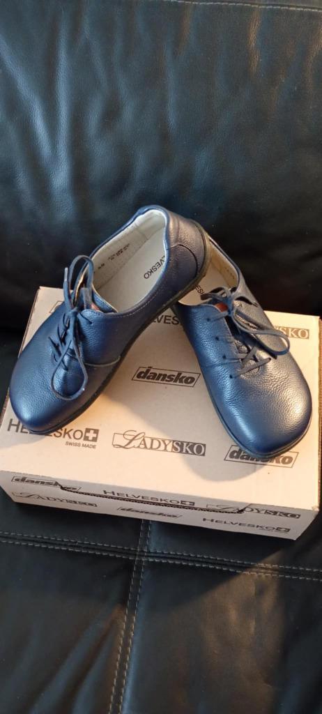 Schoenen Helvesko model EOS maat 40 brede voeten, Kleding | Dames, Schoenen, Nieuw, Overige typen, Blauw, Verzenden