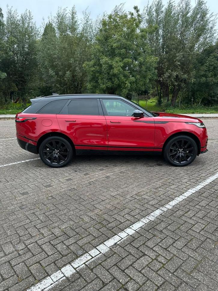 Land Rover Range Rover Velar 2.0 180pk AWD AUT 2018 Rood, Auto's, Land Rover, Particulier, Range Rover Velar, Diesel, SUV of Terreinwagen