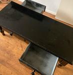 Tv meubel / Salontafel - Zwart, Huis en Inrichting, Tafels | Salontafels, Ophalen, Gebruikt, 50 tot 100 cm, 100 tot 150 cm