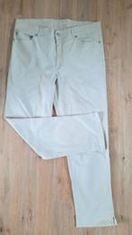 Angels sportieve creme kleur elastisch katoenen broek mt: 44, Beige, Lang, Maat 42/44 (L), Ophalen of Verzenden