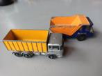 Matchbox Tipper container truck, no. 23 Atlas, Gebruikt, Matchbox, Ophalen of Verzenden, Bus of Vrachtwagen