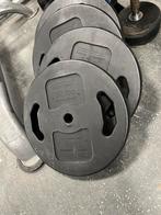 Les mills  don oliver 2 x 10 kg halter schijven gewichten, Sport en Fitness, Fitnessmaterialen, Halterschijven, Gebruikt, 2 x 10 kg