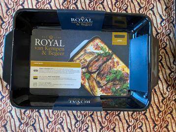 NIEUWE VAN KEMPEN&BEGEER GROTE OVENSCHAAL (ZWART, 3,5 LTR.)  beschikbaar voor biedingen