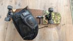 NKX Mini cruiser skateboard incl. beschermers, helm en tool, Ophalen, Zo goed als nieuw, Skateboard, Longboard