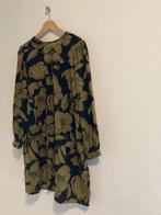 jurk zwart/oker maat M/L, Maat 38/40 (M), Zwart, Ophalen of Verzenden, Zo goed als nieuw