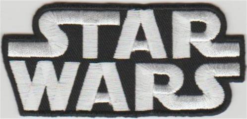 Star Wars stoffen opstrijk patch embleem #2, Verzamelen, Kleding en Patronen, Nieuw, Shirt, Verzenden