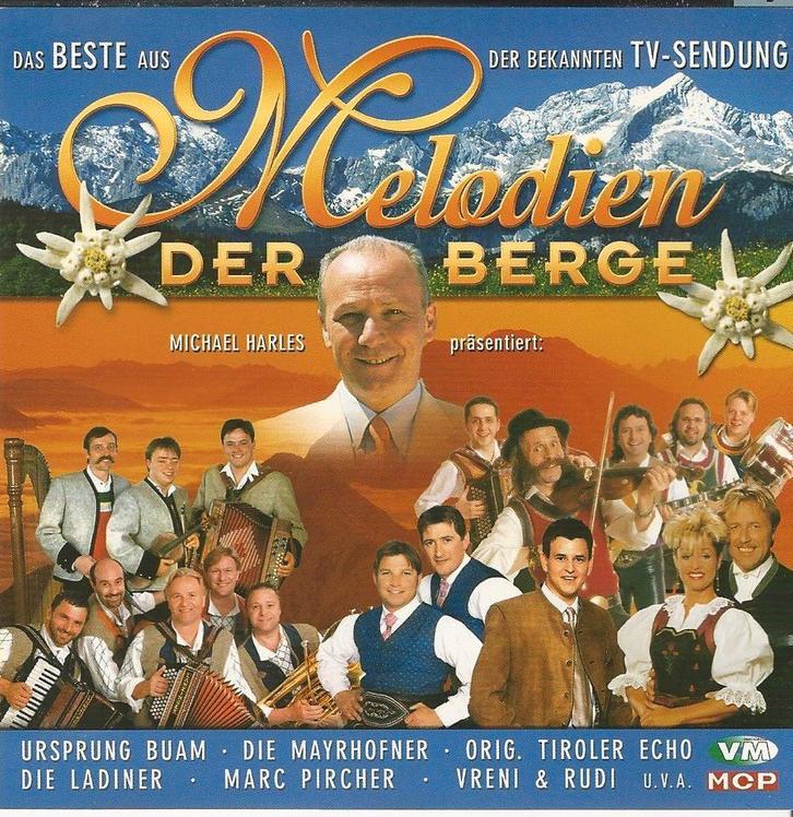 Melodien der Berge - das beste aus ..... = 1,99, Cd's en Dvd's, Cd's | Schlagers, Zo goed als nieuw, Ophalen of Verzenden