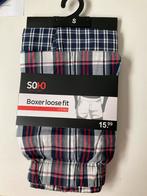 Nieuwe SOHO boxershorts, maat S (set 2 stuks), Ophalen of Verzenden, Overige kleuren, Soho, Boxer