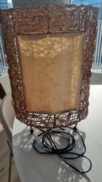 Rotan Tafellamp - Sfeervolle Verlichting, Huis en Inrichting, Lampen | Vloerlampen, Ophalen, Zo goed als nieuw, Minder dan 100 cm