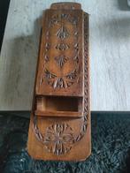 Oude lucifers houder jaren 50, Verzamelen, Ophalen, Gebruikt, Luciferdoosjes of -merken