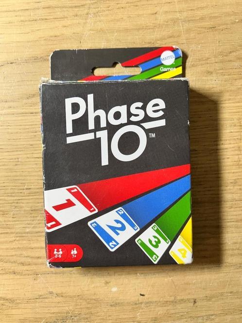 Phase 10 Kaartspel Mattel, Hobby en Vrije tijd, Gezelschapsspellen | Kaartspellen, Zo goed als nieuw, Ophalen of Verzenden