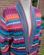 Ivko Lang Vest Najaar Noors 36 38 katoen viscose folklore, Kleding | Dames, Maat 38/40 (M), Overige kleuren, Ivko, Ophalen of Verzenden