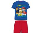 Paw Patrol Shortama - Blauw/Rood - Maat 128, Nacht- of Onderkleding, Paw patrol, Nieuw, Ophalen of Verzenden
