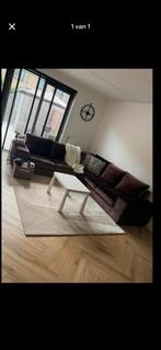 Mooie bruine hoekbank, 250 tot 300 cm, Gebruikt, Hoekbank, 75 tot 100 cm